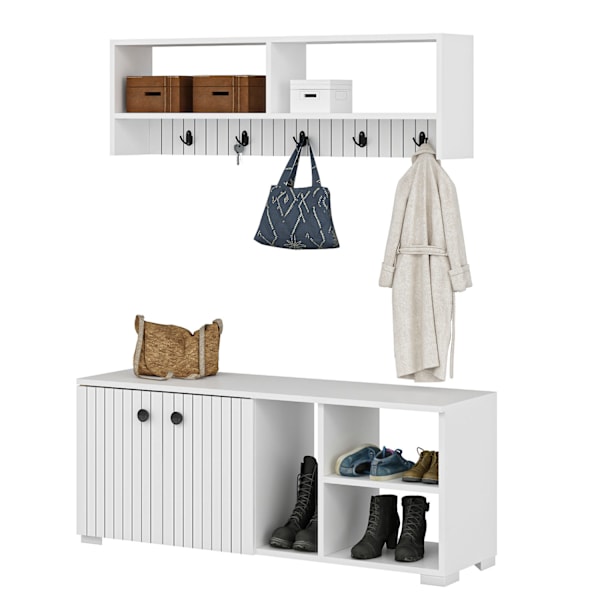 Hall Stand Sarandon - Vit