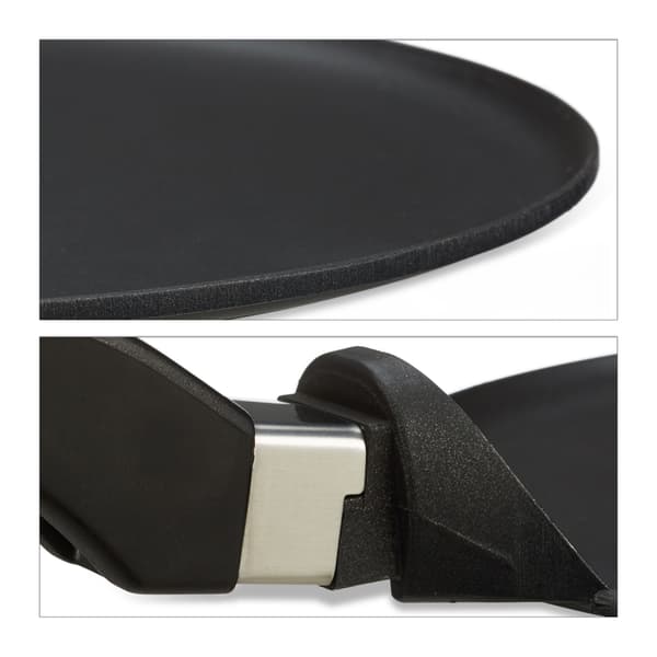 Crêpes form støbt aluminium sort 25 cm