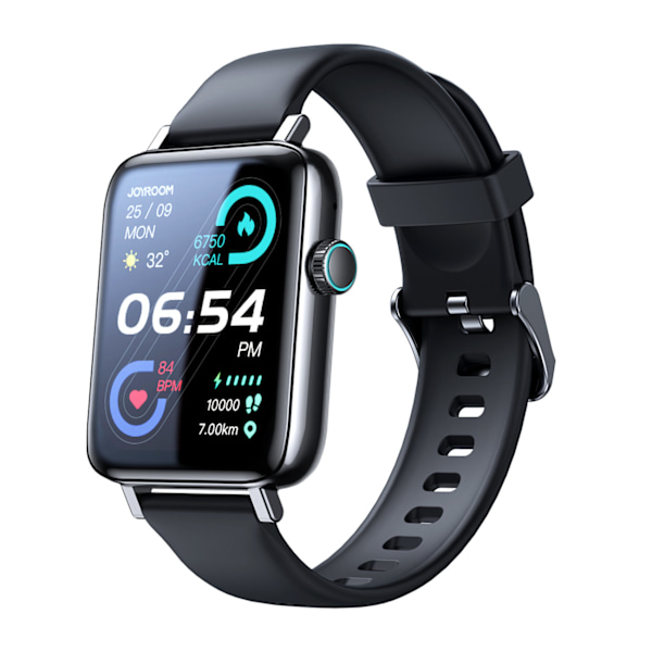 JR-FT5 Fit-Life Series Smartwatch med Opkaldsbesvarelsesfunktion - Sort