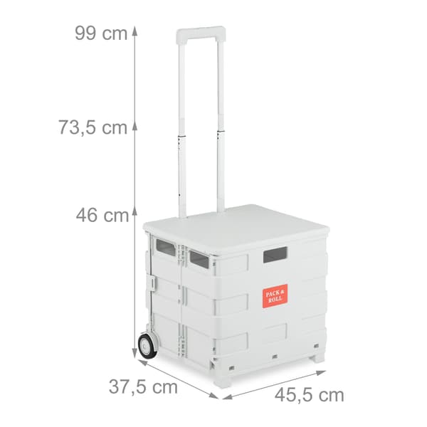 Shoppingvagn med lock