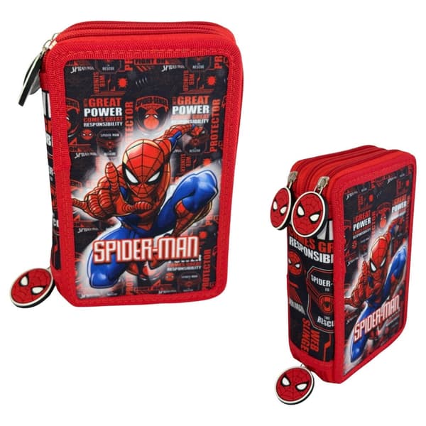 Marvel Spiderman Hero trippelpennfodral