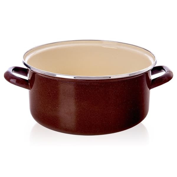 BRUN emaljegryde 26 cm, 5 l