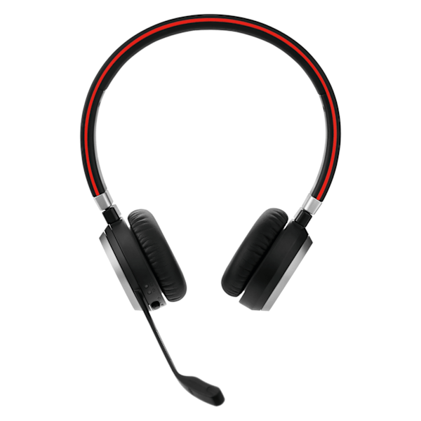 Jabra Evolve 65 SE langattomat stereokuulokkeet Link 380a MS -sovittimella