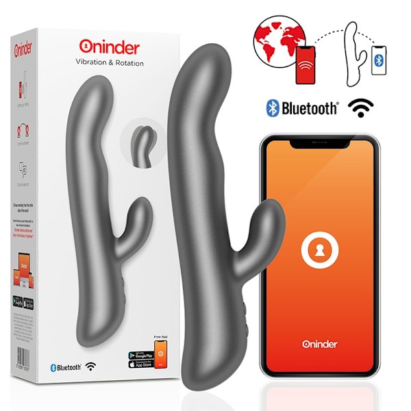 Oninder - Oslo Vibration & Rotation Black - Gratis app