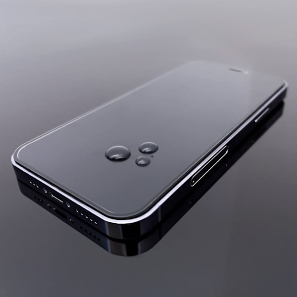 SET 2x koko näytön karkaistu lasi kehyksellä iPhone 15 Plus mustalle