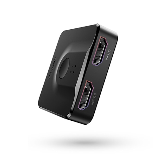 Switch HDMI splitter switch - 2x HDMI 4K 60Hz svart