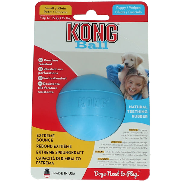KONG valpboll m/hål Small