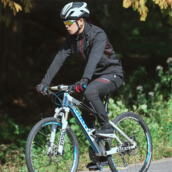 Termocykelbukser, beskyttelse mod vand og vind, str. M, sort