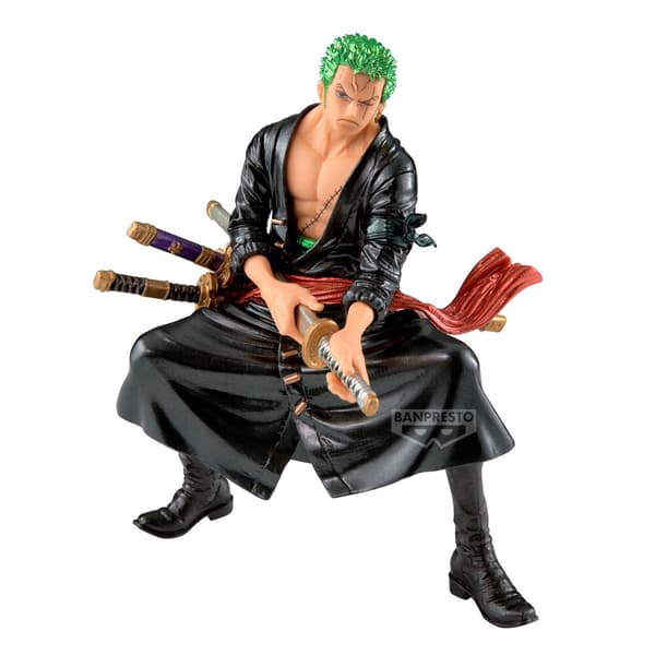 One Piece Roronoa Zoro -taiteilijakuningasfiguuri 18cm