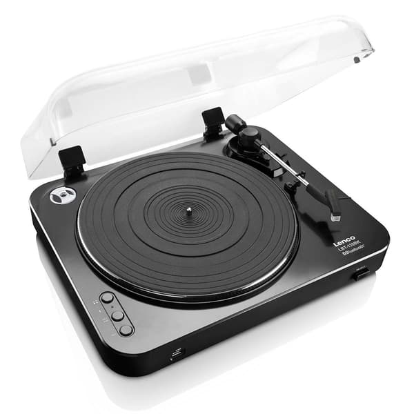Pladeafspiller med direkte kodning og Bluetooth® Black