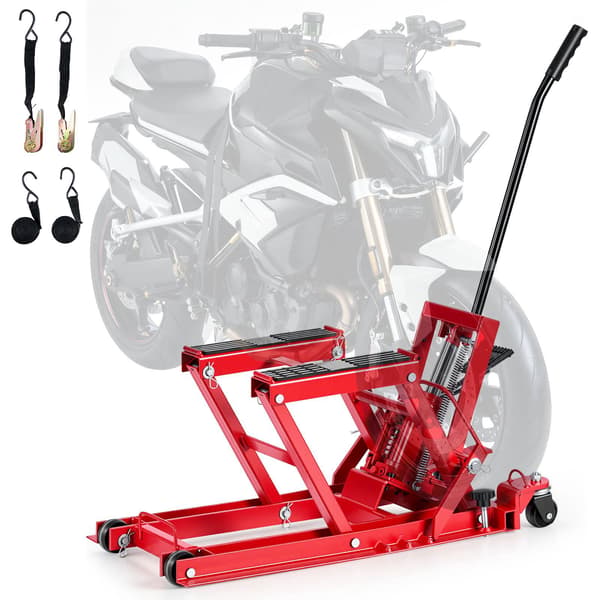 Hydraulisk motorcykeldonkraft, 680 kg, 115–385 mm