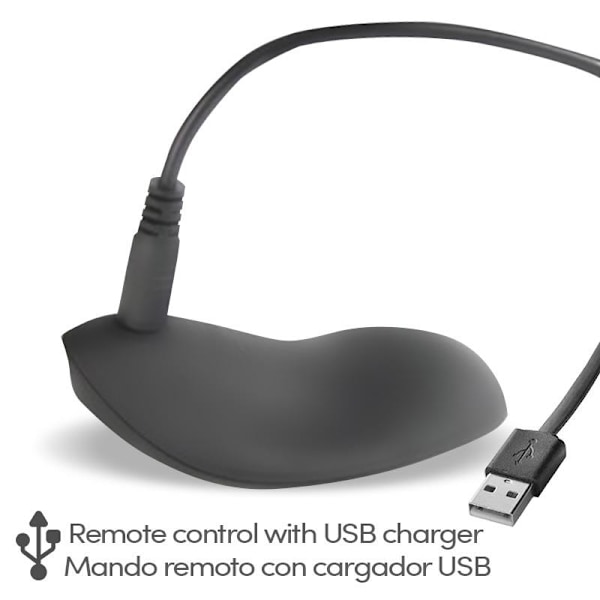 Bliss Vibrerende Trusser USB Fjernbetjening USB Silikone