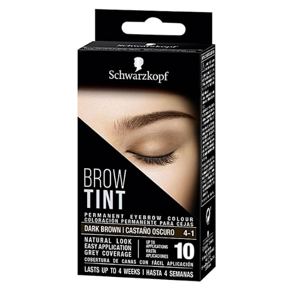 Schwarzkopf Brow Tint Dark Brown 4-1