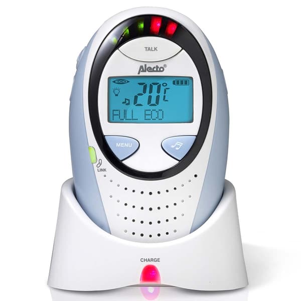 DECT babyalarm med display, øko-tilstand, natlys