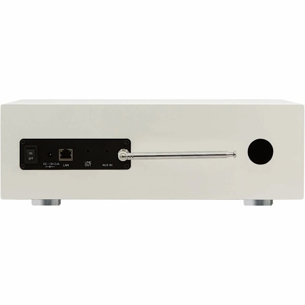 DABMAN i450 CD Multifunktionell stereoradio DAB+ / FM / Internet / Bluetooth Vit-Silver