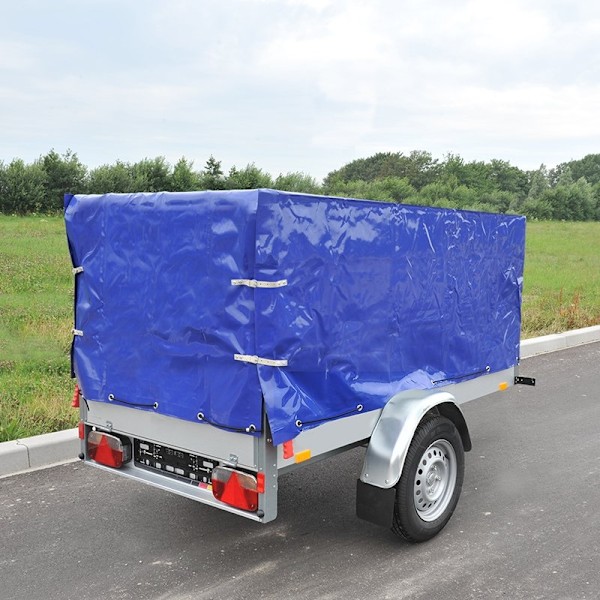 Hög släpvagnsöverdrag med elastisk snöre 2075 x 1140 x 900 mm