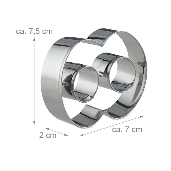 Biscuit Cutter bogstaver &amp; tal