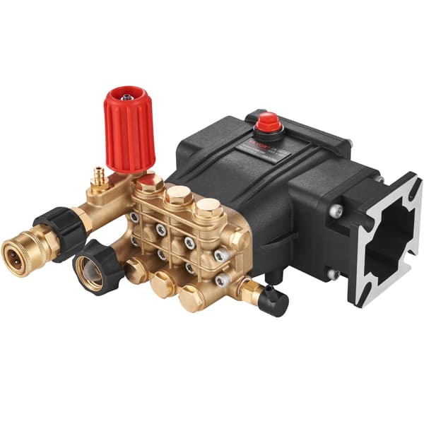 Högtryckstvättspump 3700 PSI 2,5 GPM, 19 mm axel