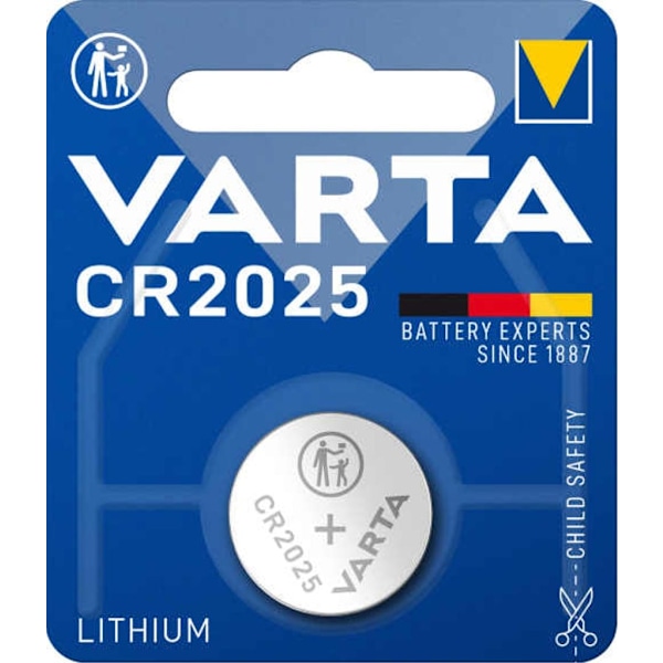VARTA Lithium Coin knapcelle batteri CR2025