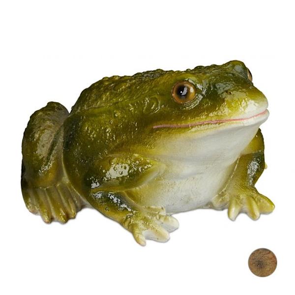 Havefigur Frø Kunststen