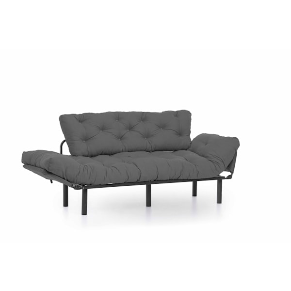 3-sæders sovesofa Nitta Triple - Grå