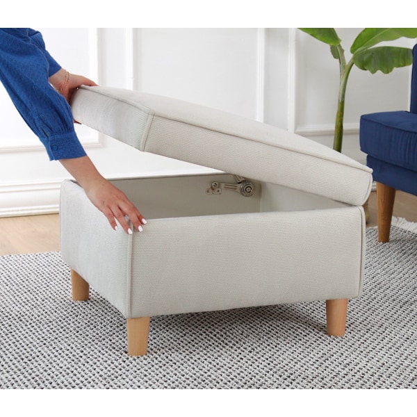 Pouffe Roscen - Creme