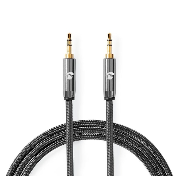 Nedis AUX 3,5 mm stereoäänikaapeli, 1 m