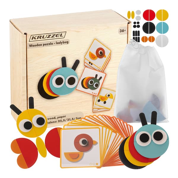 Puinen palapeli - Kruzzel 22426 palapeli