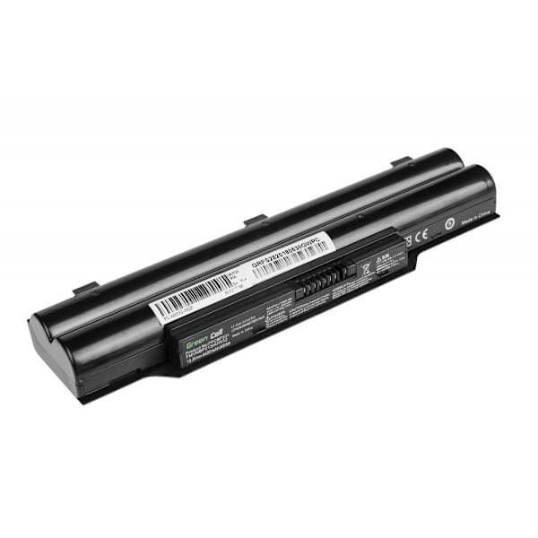 Green Cell-batteri för Fujitsu Lifebook A532, AH532 etc. 4400mAh, 11,1V