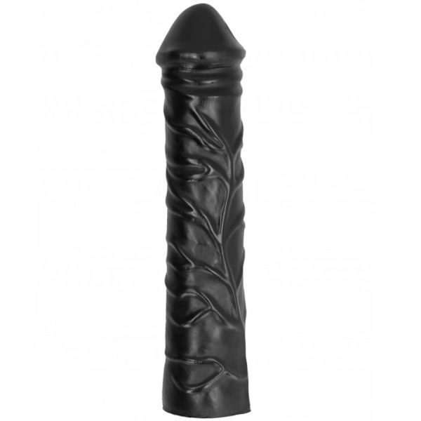 All Black - Giant Soft Fsting Dildo 32 cm