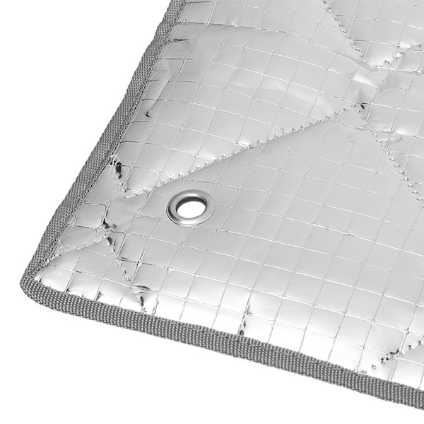 Hjulskydd aluminium reflekterande för 15 - 17" däck