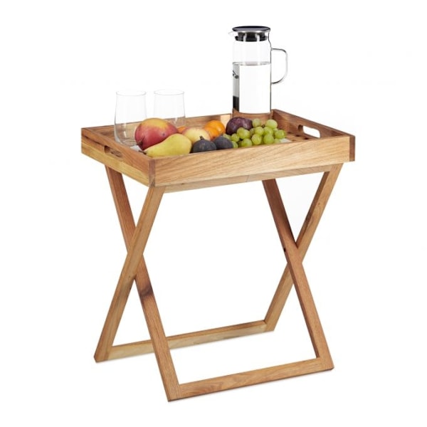 Fällbart bord i valnöt