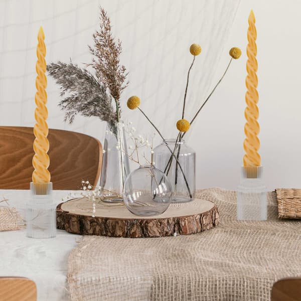 Ljusstake i glas 20-pack