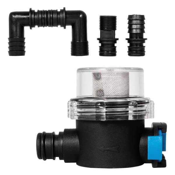 12V membranvattenpump, 40 PSI, 17 L/min självsugande