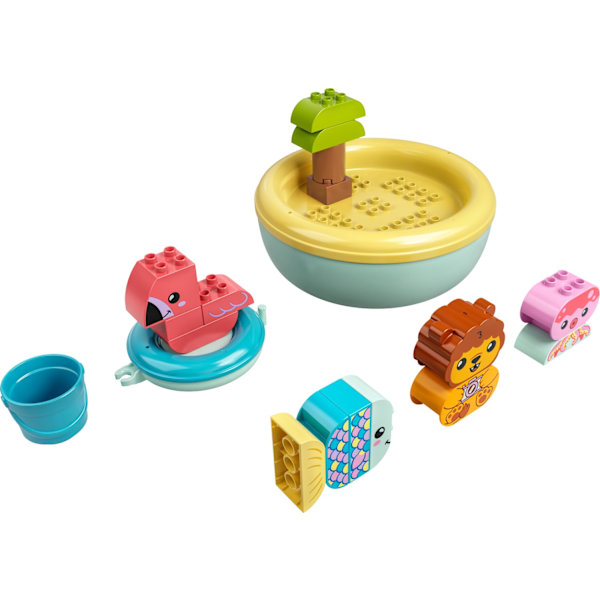 LEGO DUPLO kylpyhetki hauskaa: Floating Animal Island