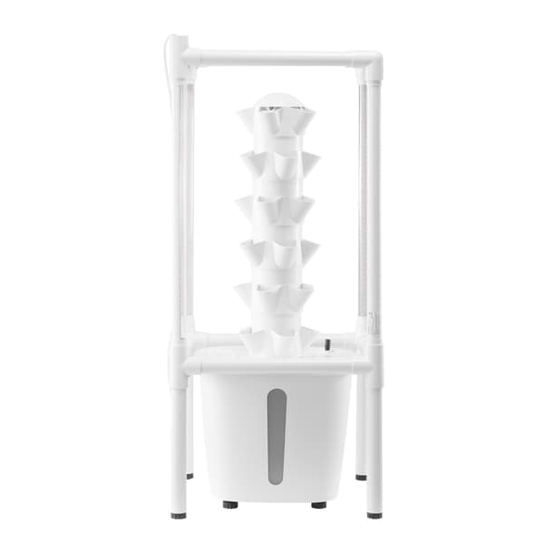 Pystysuora hydroponinen torni, 30 palkoa, 6 tasoa, LED-valo