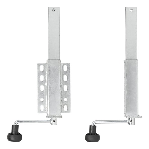 Bogstöd justerbart för båttrailer 40x40 mm teleskopisk 385-535 mm 200 kg