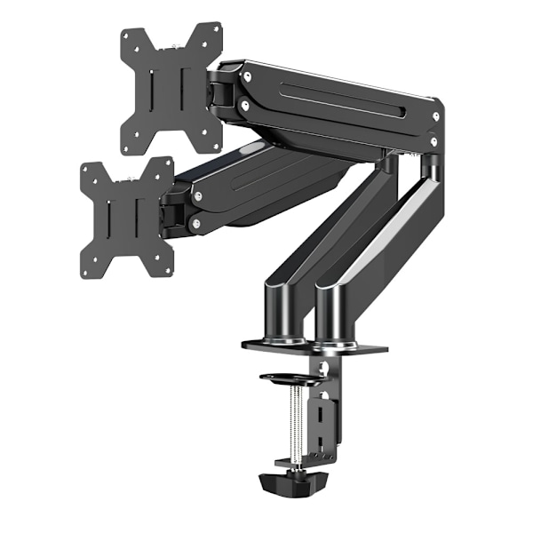 Esperanza Skrivebordsholder Med Gasfjeder Til 2 Computerskærme 17"-27" Mache