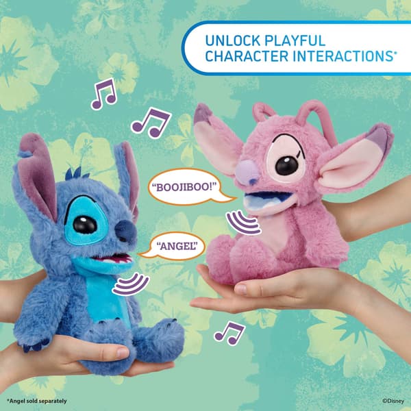 Interaktiv Disney Stitch Palm Puppetronic Legetøj