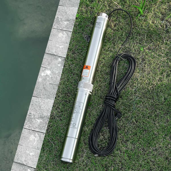 Dykpumpe til dyb brønd, 1100 W, 75 m løftehøjde, IP68