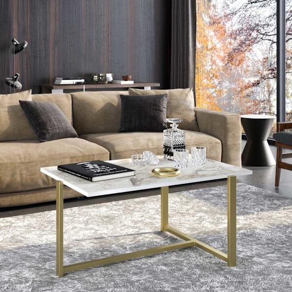 Soffbord Merideths - Guld