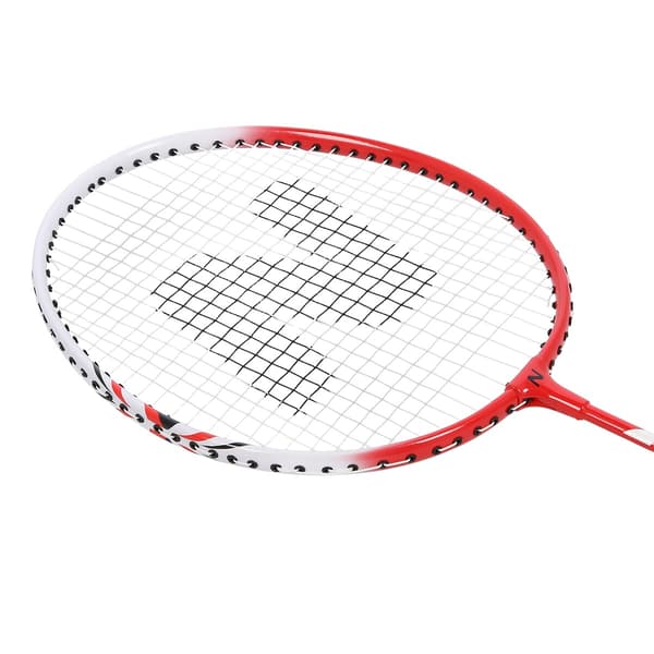 Badmintonset med aluminiumracketar och lock