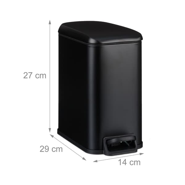 Badeværelsesaffaldsbeholder 5 l Softclose