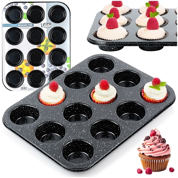 Granit muffinform 35x26,5 cm