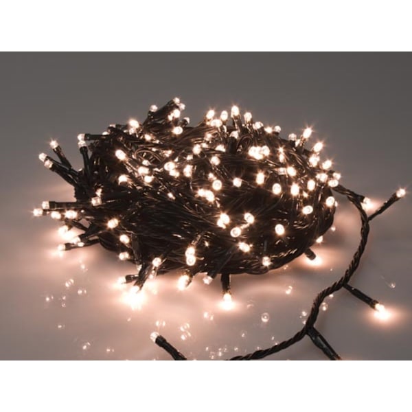 Maxilight Led - 20 M - 300 Arizona hvide lamper - Grøn ledning