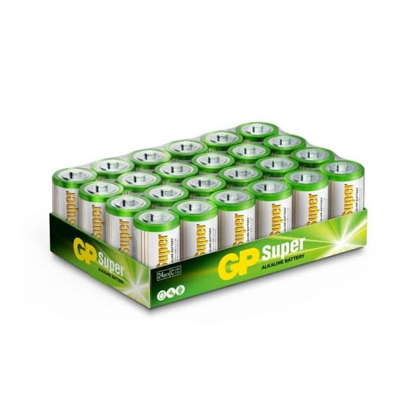 14A-S24/ LR14 C batteri - 24 st