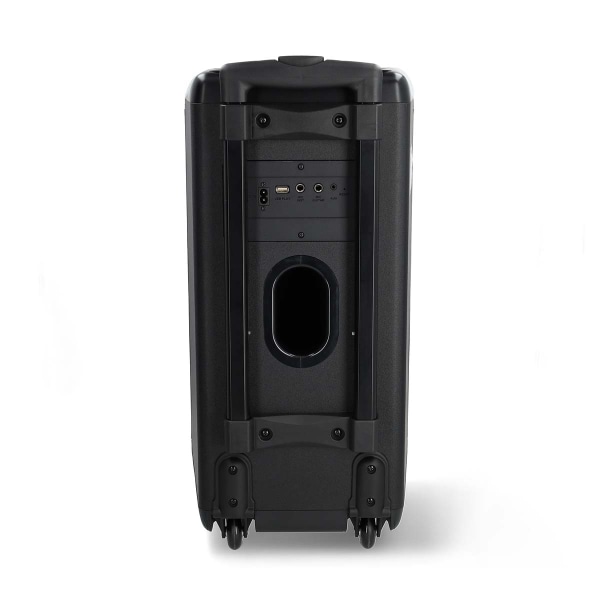 Bluetooth® Party Speaker | Maksimal batteritid: 5 timer | 240 W | Bærehåndtag | Fest lys | Equalizer | Orange / Sort