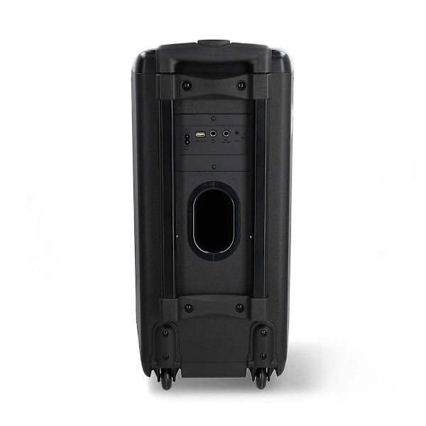 Bluetooth® Party Speaker | Suurin akun toistoaika: 5 tuntia | 240 W | Kantokahva | Juhlavalot | Taajuuskorjain | Musta / Oranssi
