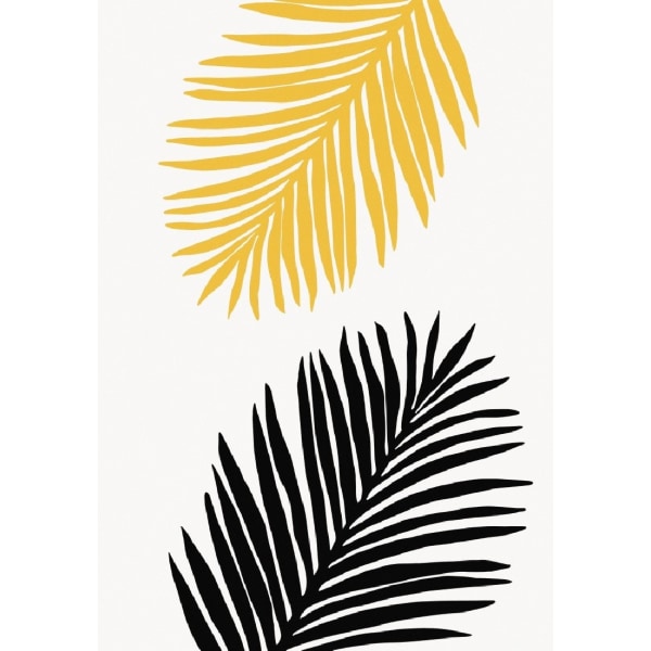 Palm Leaf Poster - 70x100 cm