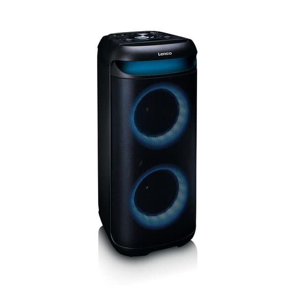 Bluetooth-festhøjttaler, LED-lys, 100W, TWS-parring